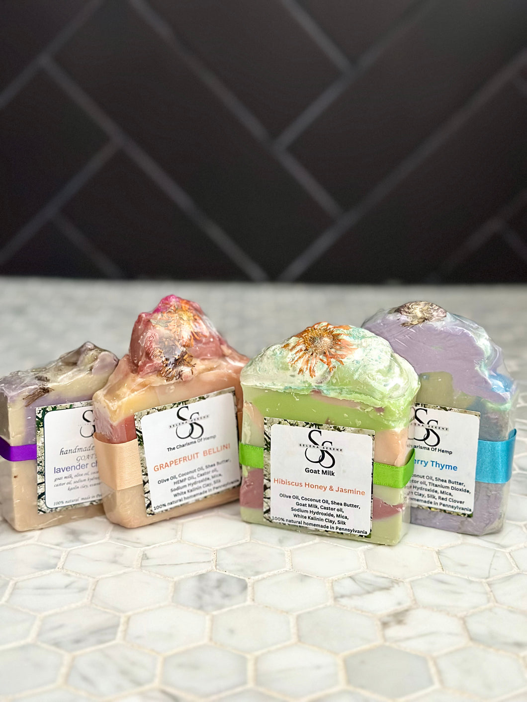 Lavender Chamomile Goat Milk Soap