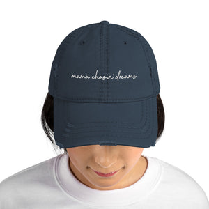 Mama Chasin' Dreams Distressed Hat