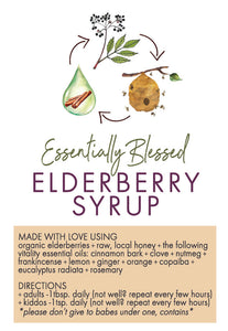 Elderberry Syrup 32 ounces